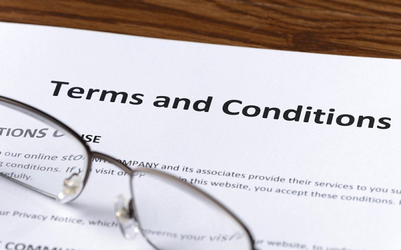 Terms and Conditions