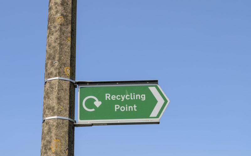 Waste Management Recycling Point