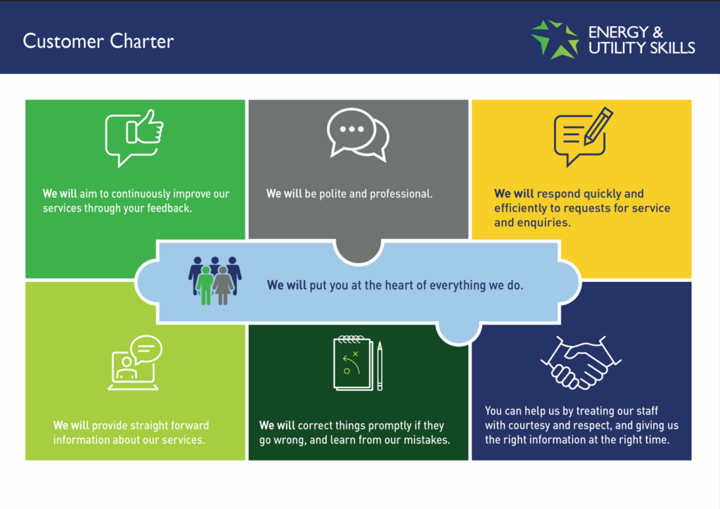 Energy &#038; Utility Skills Unveils New Customer Charter